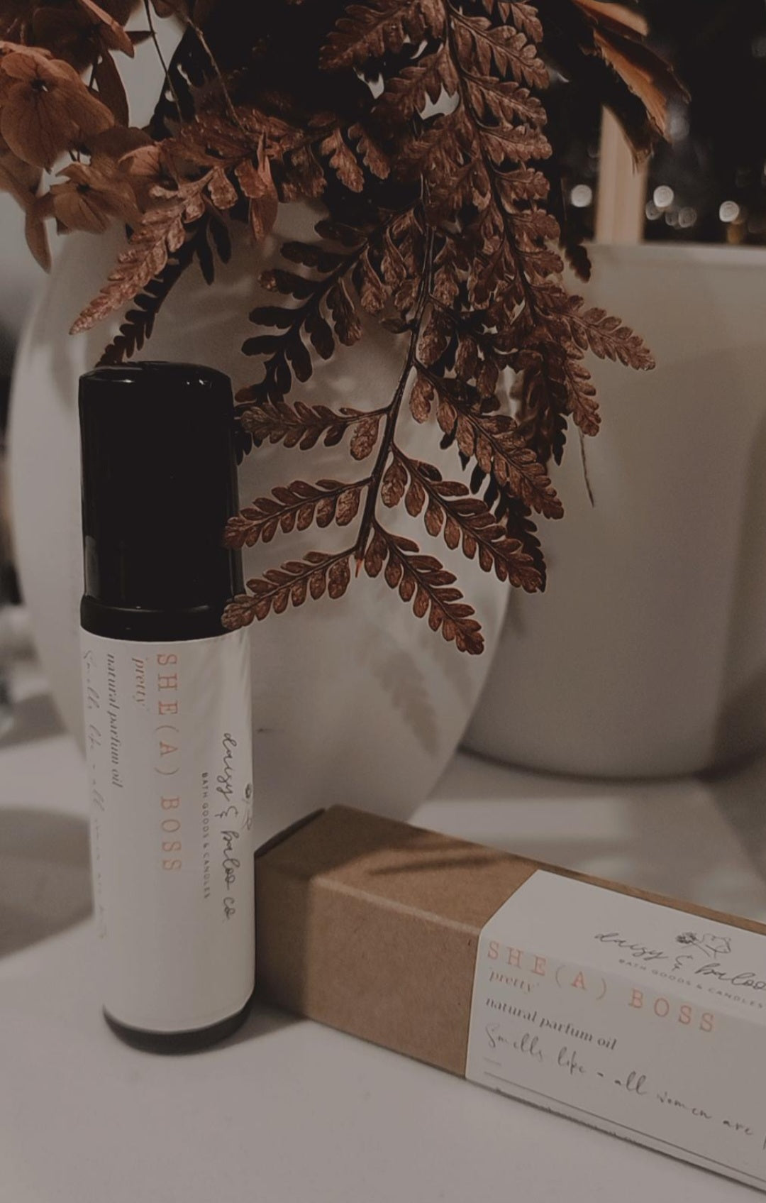 Natural perfume roll on - She-a boss