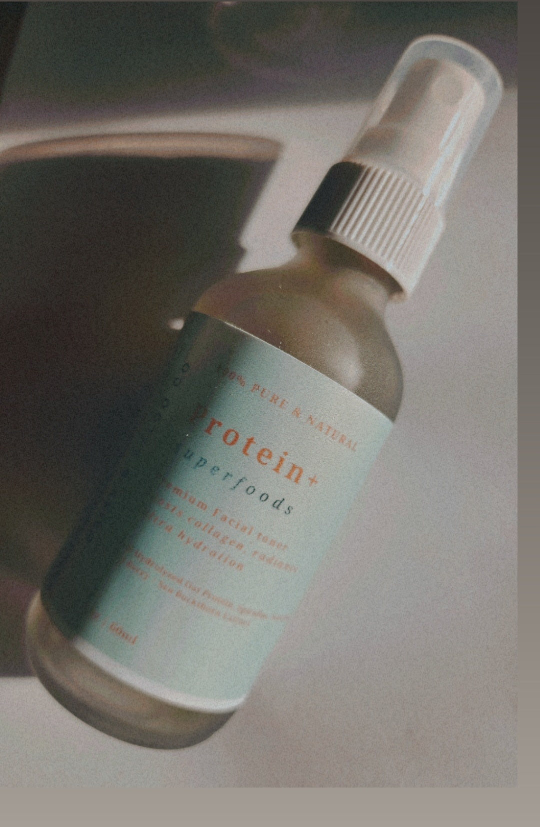 Protein+ superfoods ( premium facial toner)