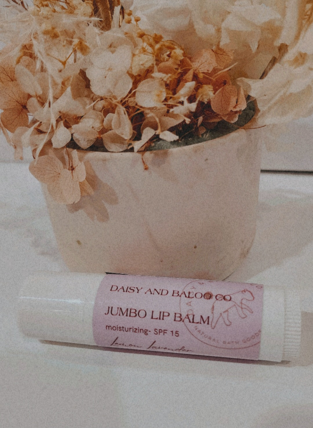 Lemon Lavender Lip Balm spf15 (15g)