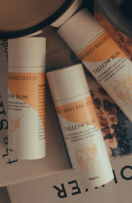Tallow Bum- Multi Healing Baby Balm 1oz