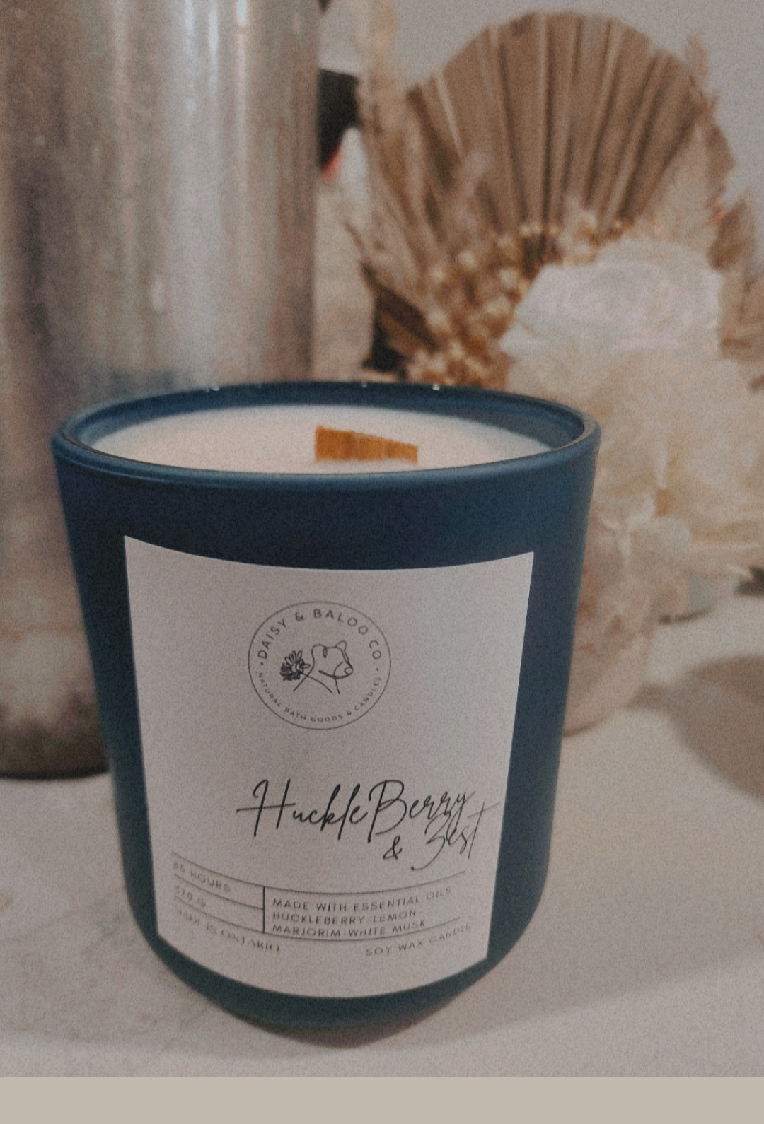 Huckleberry & Zest Candle- 14oz
