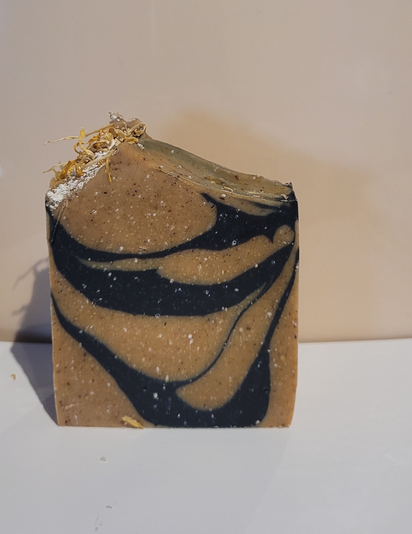Charcoaled Carrot & Chia Soap Bar
