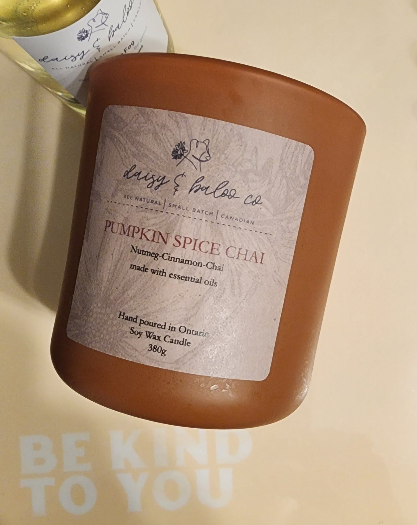 Pumpkin Spice Chai Candle (14oz)