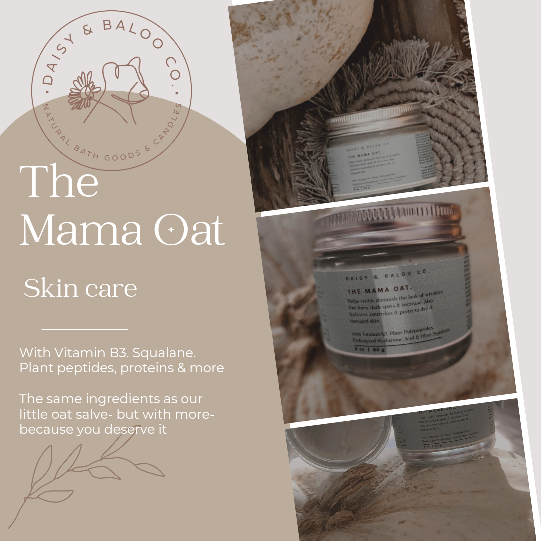 The Mama Oat- face salve with spf30