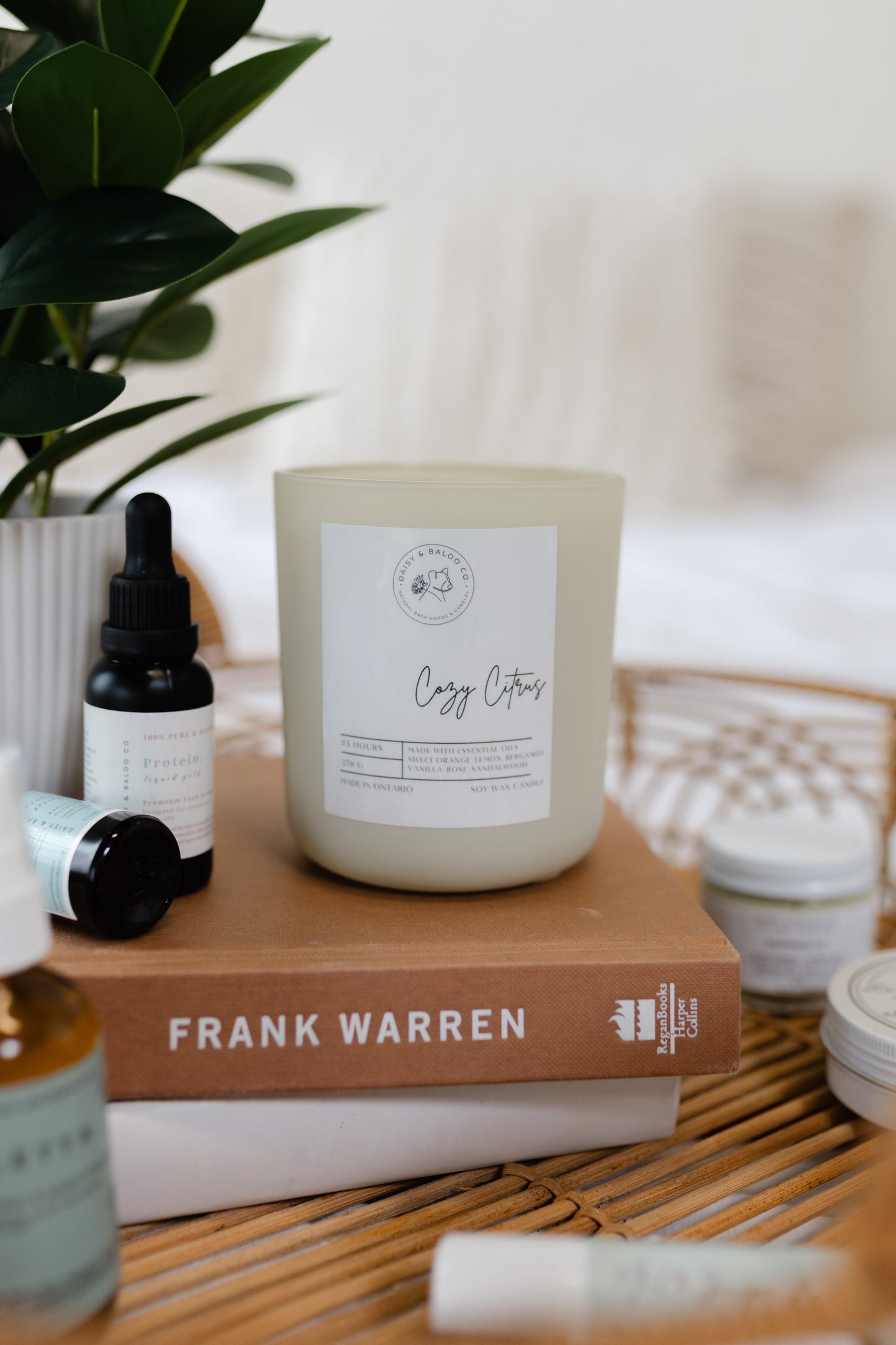 Cozy citrus candle - 14oz