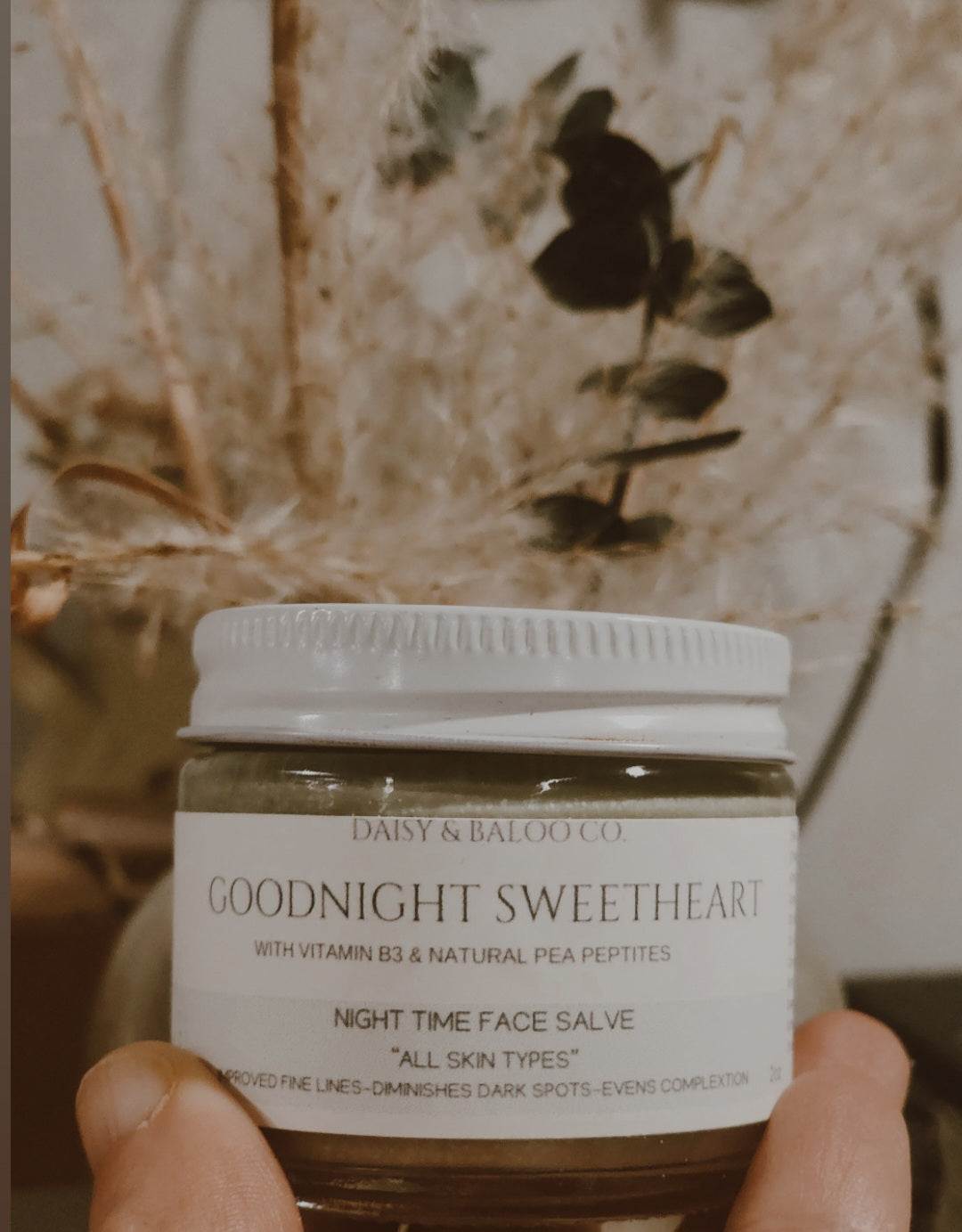 Goodnight Sweetheart- face salve