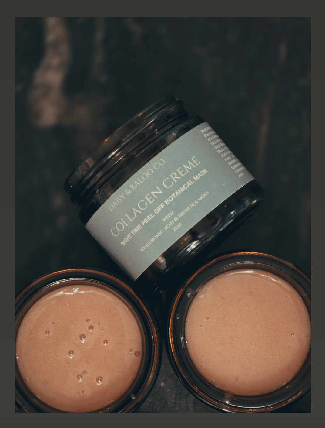 Collagen Peel-Off Mask- with Irish Sea Moss and Hyarulonic Acid (60g)