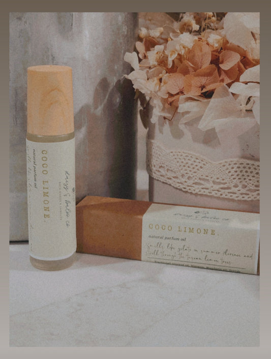 Natural perfume roll on- Coco Limone