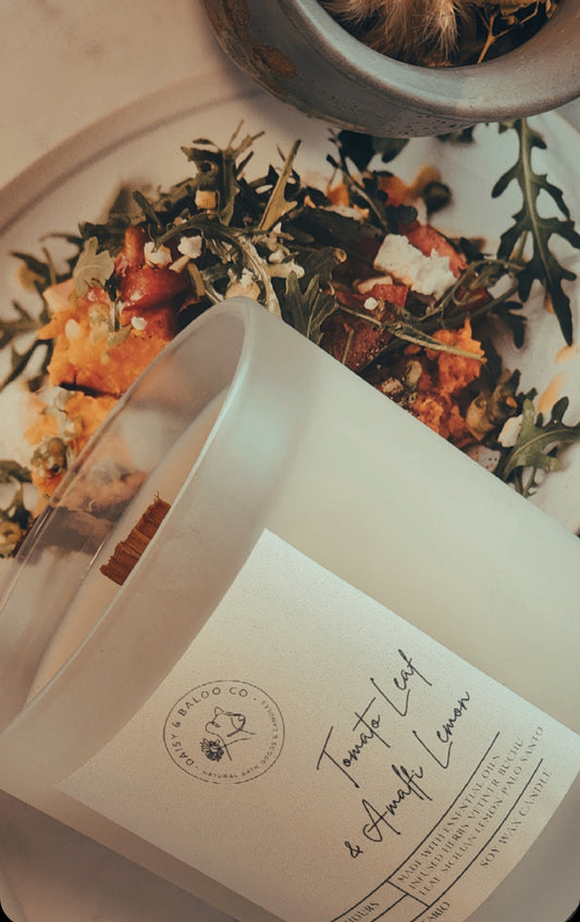 Tomato Leaf and Amalfi Lemon Candle